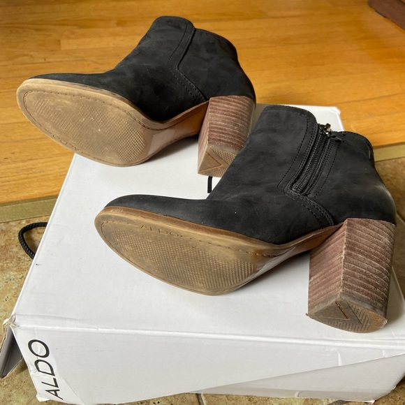 Black heeled bootie - Picture 5 of 5